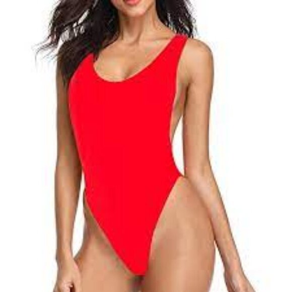 Dixperfect Malibu One Piece Swimsuit - Retro 80s 90s Inspired - Picture 1 of 8